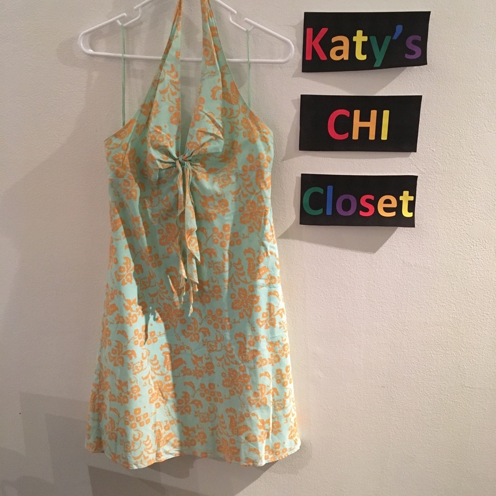 Gap Blue/Orange Dress 6